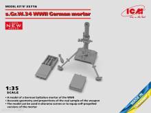 ICM 35716 - 1:35 s.Gr.W.34 WWII German mortar