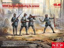 ICM 35722 - 1:35 WWI German Infantry in rmor