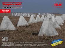 ICM 35746 - Dragons teeth, ?nti-tank Obstacles (100% new molds)