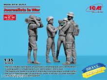 ICM 35751 - 1:35 Journalists in War (4 figures) (100% new molds)