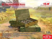 ICM 35795 - RS-132 Ammunition Boxes (100% new molds) in 1:35