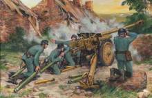 ICM 35801 - 1:35 7,62cm Pak 36(r) with German Crew