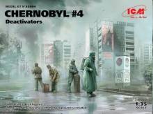 ICM 35904 - 1:35 Chernobyl4. Deactivators (4 figures)