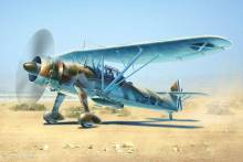 ICM 48213 - 1:48 Hs 126A-1 with bomb rack Condor Legion Reconnaissance Plane