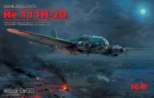 ICM 48264 - 1:48 He 111H-20, WWII German Bomber
