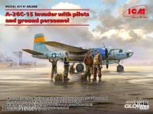 ICM 48288 - 1:48 A-26C-15 Invader with pilots and ground personnel