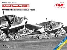 ICM 48312 - 1:48 Bristol Beaufort Mk.I, WWII British dominions Air Force