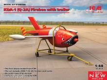 ICM 48400 - Q-2A (KDA-1) Firebee with trailer (1 airplane and trailer) in 1:48