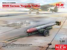 ICM 48404 - WWII German Torpedo Trailer (100% new molds) in 1:48