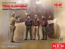 ICM 32116 - 1:32 ´Photo to remember´, USAAF Pilots (1944-1945)