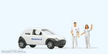 Preiser 33245 - HO Ambulanter Pflegedienst
