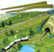 Busch 3330 - Zwei flexible Auffahrten