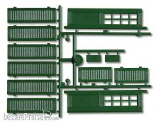 Pola 333112 - Fensterläden und Türen, grün