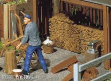 Pola 333213 - Holzstapel, Werkzeug