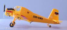 Kres 3374 - Agrarflugzeug Z-37A Hummel, Kennung DDR-SWH