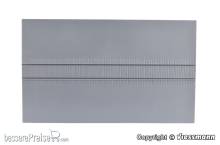 Kibri 34125 - Spur H0 Straßenplatte mit Gleiskörper 20 x 12 cm