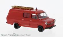Brekina 34160 - Brekina, Ford Transit, rot/schwarz, 1970, Feuerwehr, 1:87