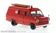 Brekina 34161 - Brekina, Ford Transit, rot/weiss, 1970, Feuerwehr, 1:87