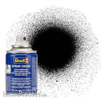 Revell 34302 - Spray schwarz seidenmatt 100ml