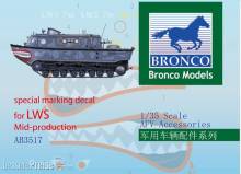 Bronco Models AB3517 - 1:35 Special Marking Decal for LWS Mid-Produk