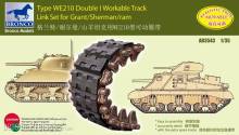 Bronco Models AB3543 - 1:35 Sherman Double I Workable Track Link Set