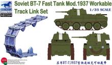 Bronco Models AB3564 - 1:35 Soviet BT-7 Fast Tank Mod.1937 Workable Track Link Set