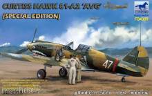 Bronco Models FB4009 - 1:48 Curtiss Hawk 81-A2´AVG´(Special Edition