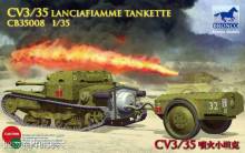 Bronco Models CB35008 - 1:35 CV L3/35 Lanciafiamme Tankette