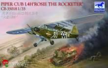 Bronco Models CB35018 - 1:35 Piper Cub L4H Rosie the Rocketer