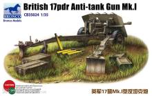 Bronco Models CB35024 - 1:35 British 17pdr Anti-tank gun Mk.I