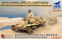 Bronco Models CB35049 - 1:35 Carro Armato L35/c(C.V.33/II Serie)Fitte with the SwissSolothurnS18-1100