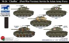 Bronco Models CB35072 - 1:35 M-24 Chaffee(Post-War Version) Service In Asia Army force
