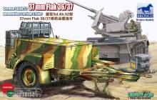 Bronco Models CB35079 - 1:35 German Sd.Ah.52 37mm Flak Ammunition Carriage Trailer