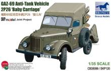 Bronco Models CB35099 - 1:35 GAZ-69 Anti-Tank Vehicle 2P26 Baby Carri