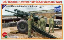 Bronco Models CB35102 - 1:35 US 155mm Howitzer M114A1 (Vietnam War)