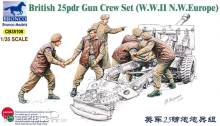 Bronco Models CB35108 - 1:35 25pdr Gun Crew Set
