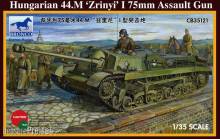 Bronco Models CB35121 - 1:35 Hungarian 75mm Assault Gun 44.M Zrinyi I