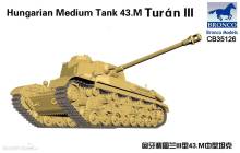 Bronco Models CB35126 - 1:35 Hungarian Medium Tank 43.M Turan III