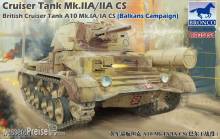 Bronco Models CB35151 - 1:35 Cruiser Tank Mk.IIA/IIA CS British Cruis Tank A10 Mk.IA/IA CS(Balkans Campaign