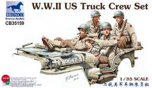 Bronco Models CB35159 - 1:35 WWII US Truck Crew Set