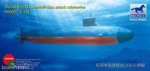 Bronco Models NB5001 - 1:350 USS SSN Sea-Wolf attack submarine