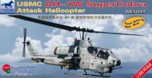 Bronco Models NB5049 - 1:350 USMC AH-1W Super Cobra Attack Helicopter