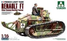Takom TAK1003 - French Heavy Tank RENAULT FT char Canon/ in 1:16