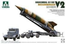 Takom TAK5001 - WWII German V-2 Rocket Transporter in 1:72