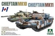 Takom TAK5006 - CHIEFTAIN MK11+CHIEFTAIN MK10 (1+1) in 1:72