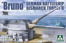 Takom TAK5012 - BRUNO´ GERMAN BTTLESHIP BISMARCK TURRET B in 1:72