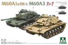 Takom TAK5022 - 1:72 M60A1 w/ERA & M60A3 1+1