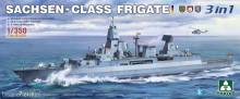 Takom TAK6001 - 1:350 Sachsen-Class Frigate 3 in 1