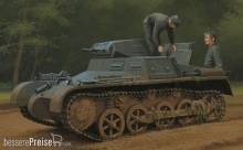 Hobby Boss 80145 - 1:35 German Panzer 1Ausf A Sd.Kfz.101(Early/ Late Version)