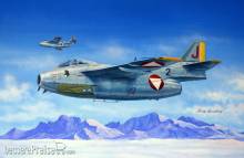 Hobby Boss 81745 - 1:48 SAAB J 29F Flying Barrel